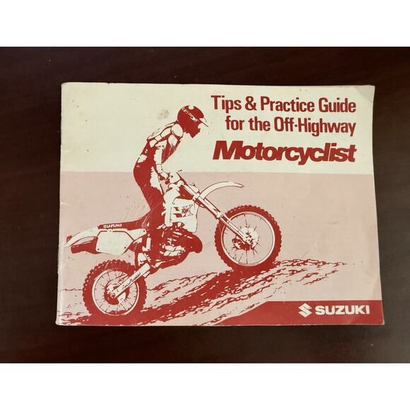SUZUKI Tips And Practice Guide 99014-20640-03A Manual Booklet OEM 1990 Vintage - Picture 1 of 3
